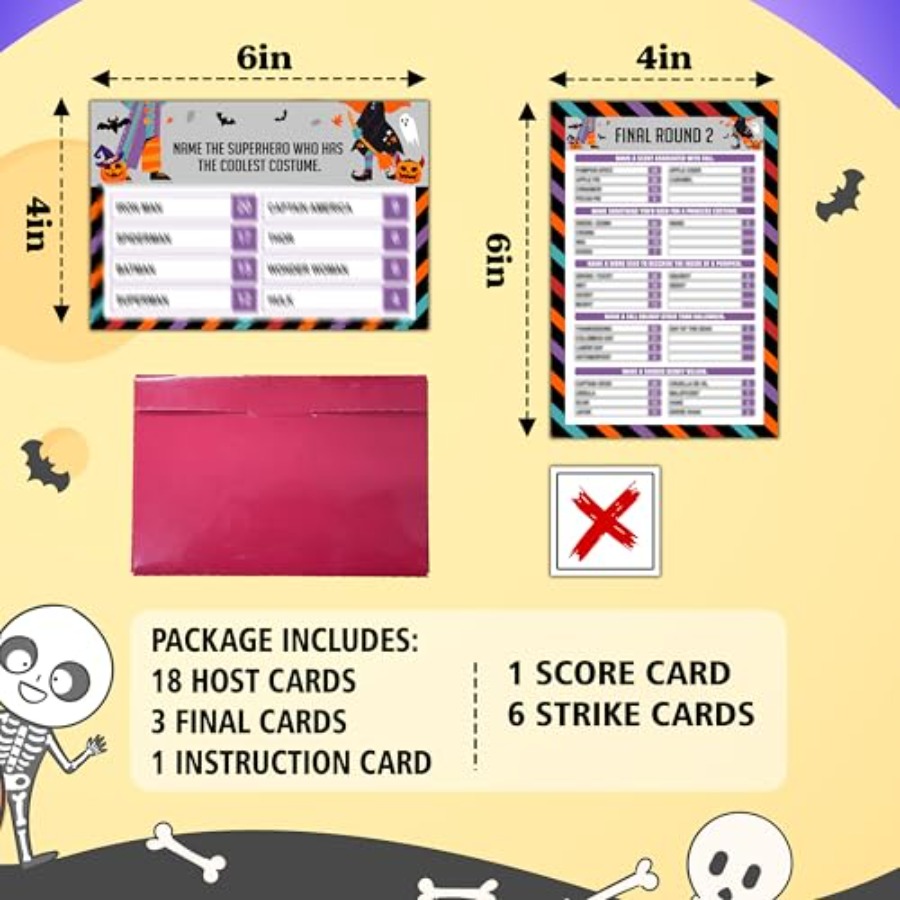 Halloween Feud Game, Halloween - Party Games Quiz For Adults recensie en prijs