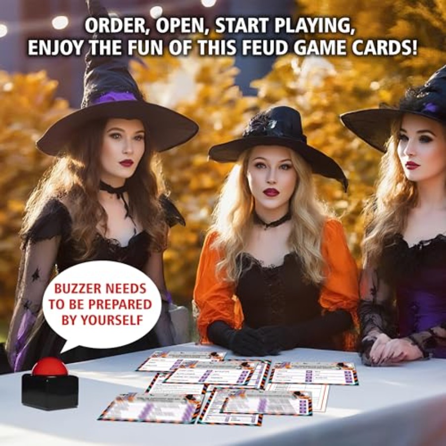 Halloween Feud Game, Halloween - Party Games Quiz For Adults recensie en prijs