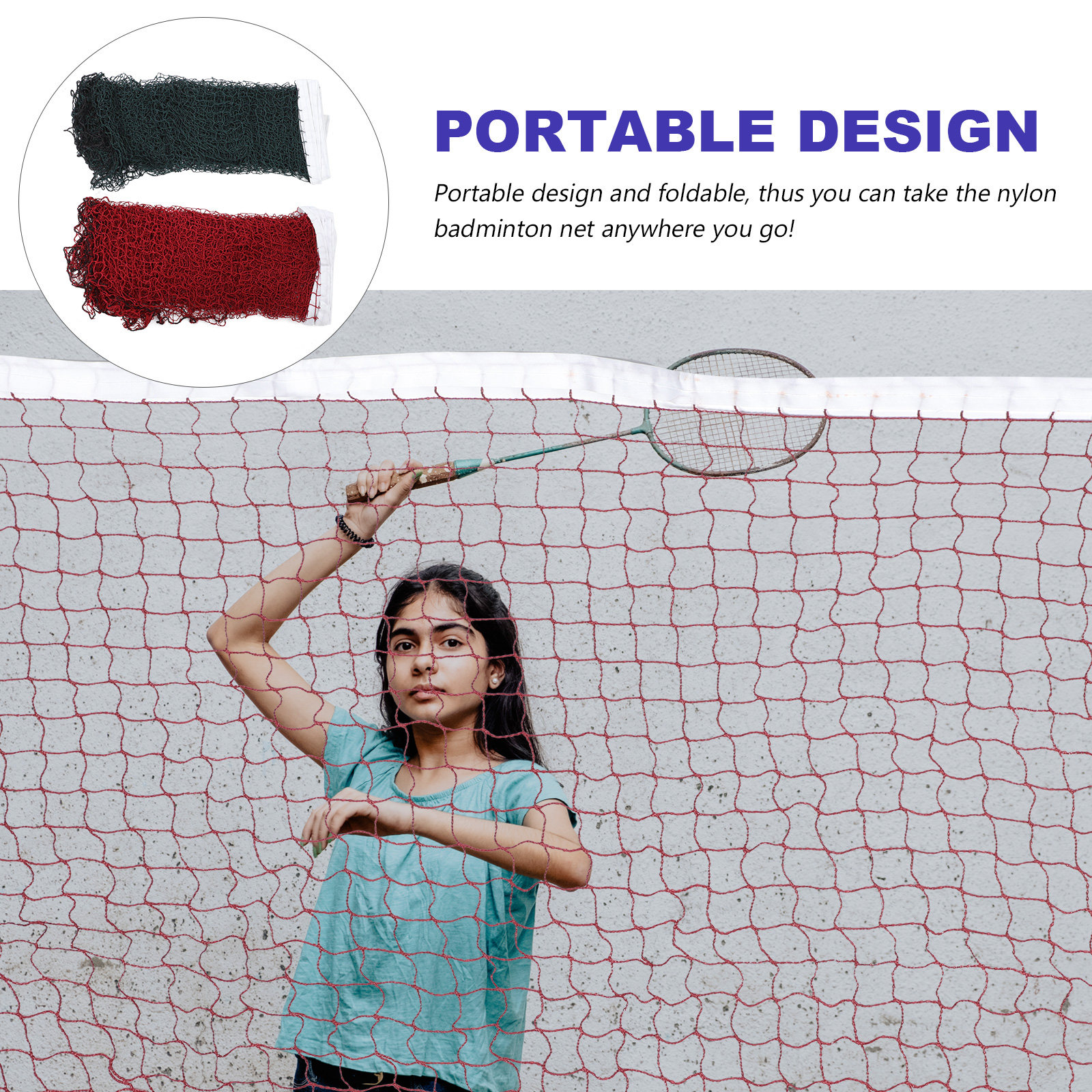 2Pcs Portable Badminton Net Fo - Badminton Set Garden recensie en prijs