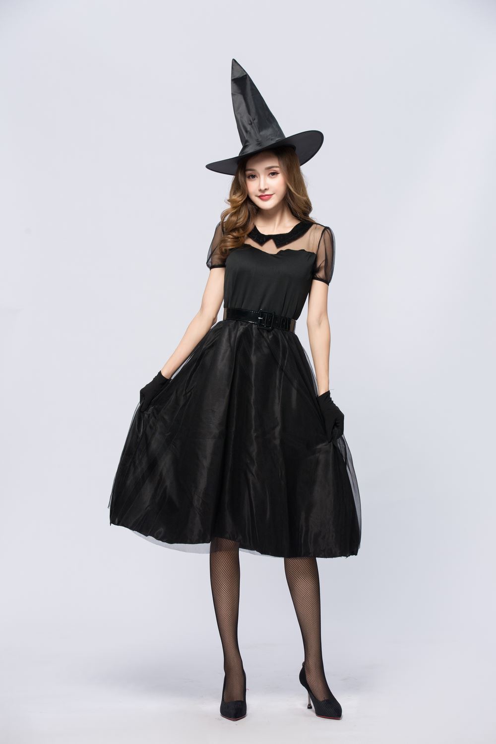 Halloween Black Veil Witch Cos - Party Games Simple recensie en prijs