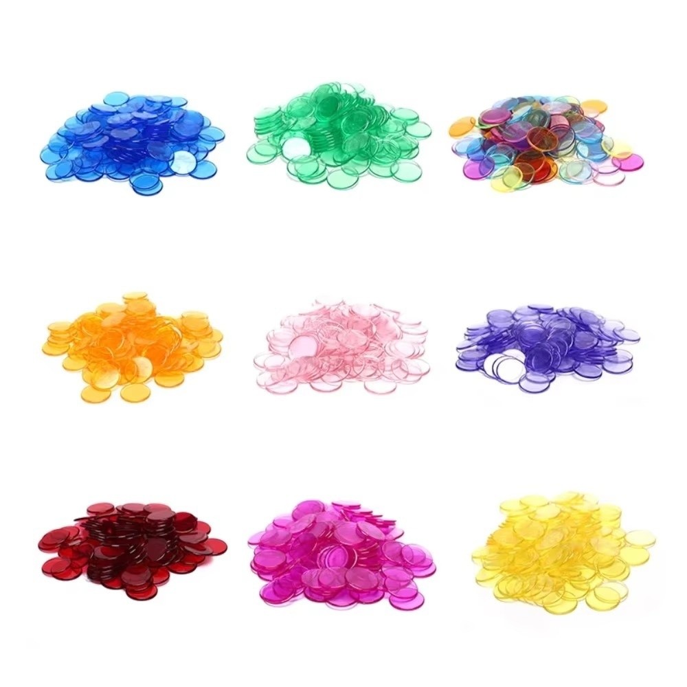 100Pcs New Plastic Round Count - Party Games Bingo recensie en prijs