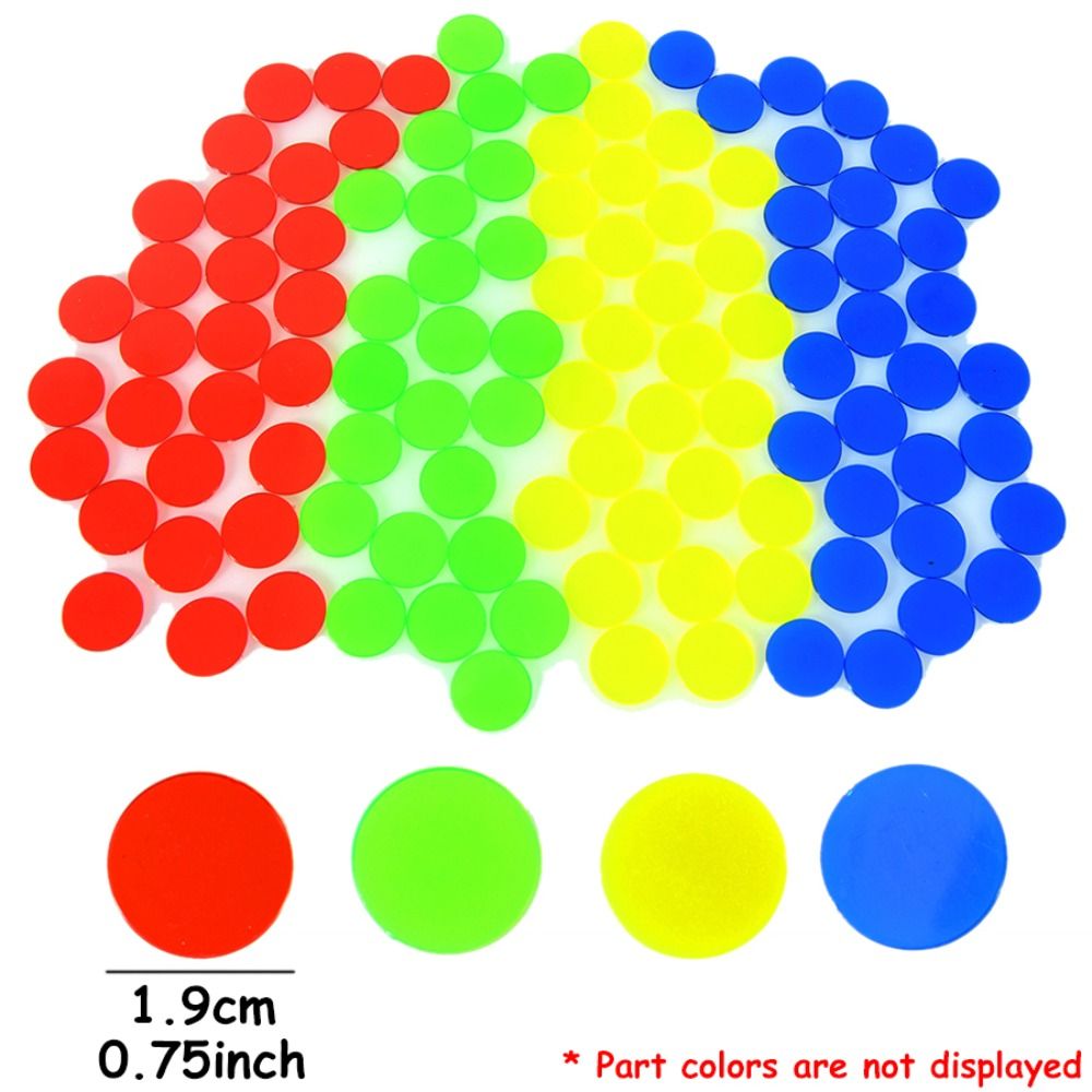 100Pcs New Plastic Round Count - Party Games Bingo recensie en prijs