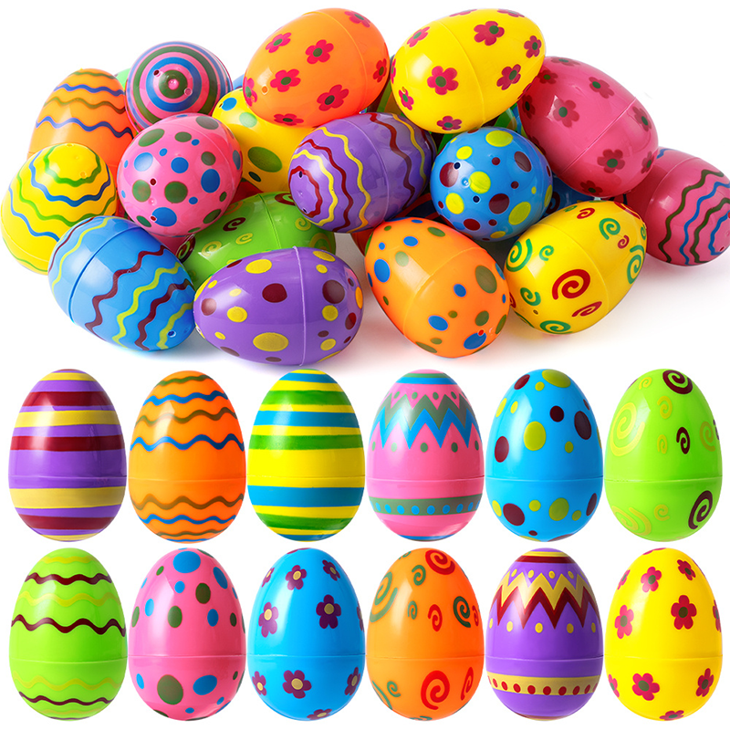 12/24PCS Golden Easter Eggs Pl - Party Games Easter Egg recensie en prijs