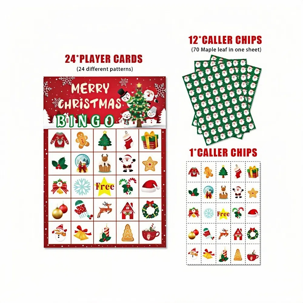 New Merry Christmas Christmas  - Party Games Bingo recensie en prijs