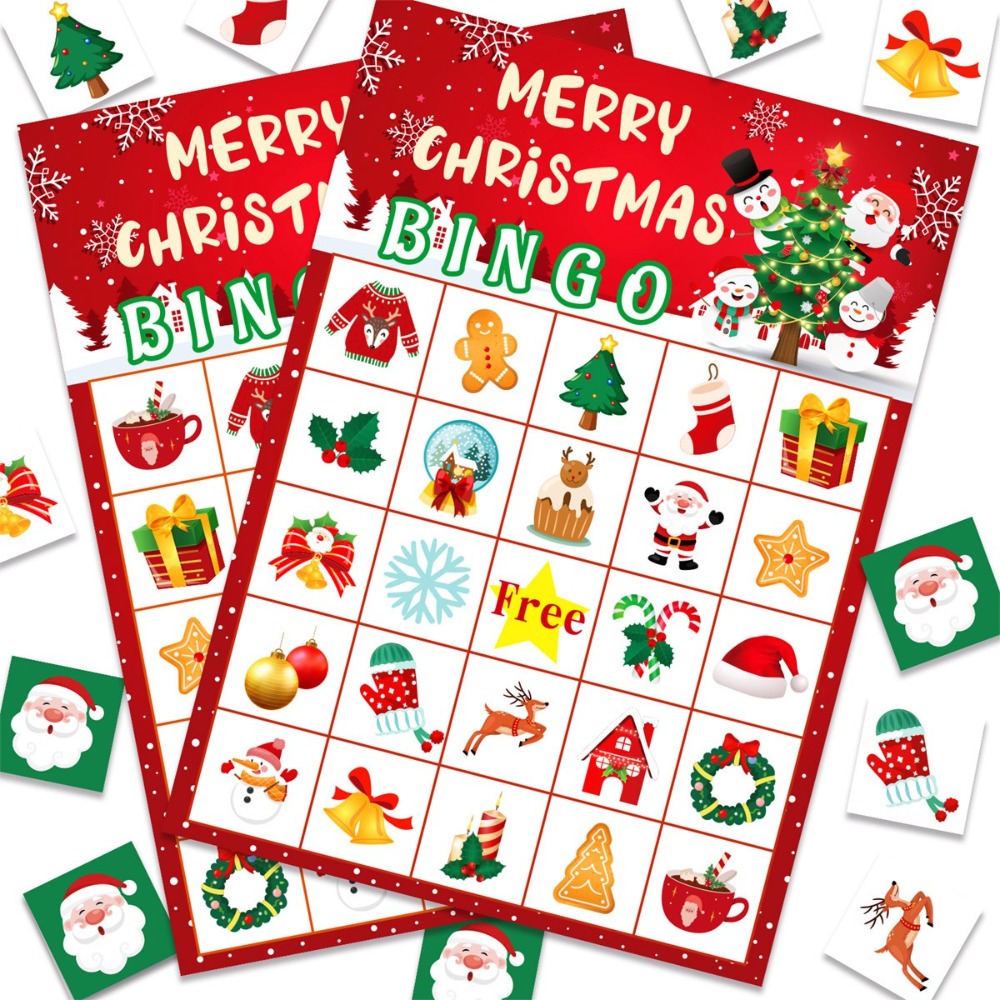 New Merry Christmas Christmas  - Party Games Bingo recensie en prijs