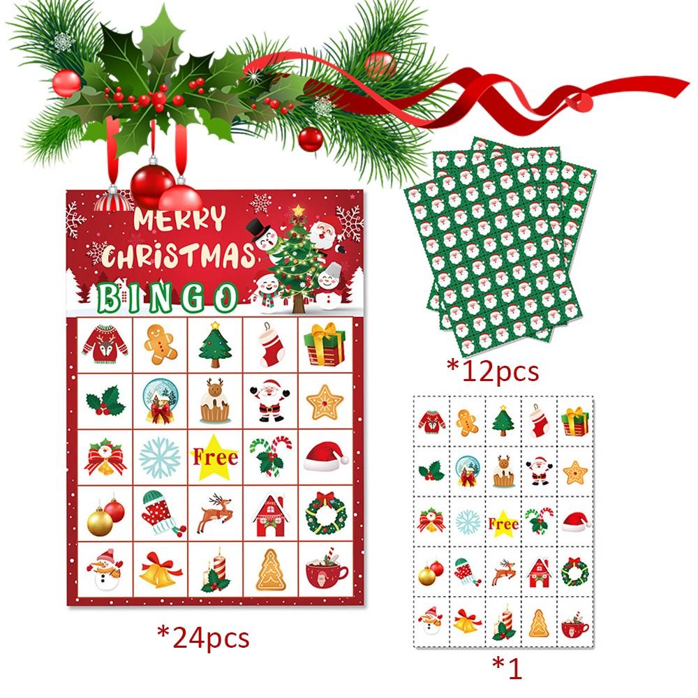 New Merry Christmas Christmas  - Party Games Bingo recensie en prijs