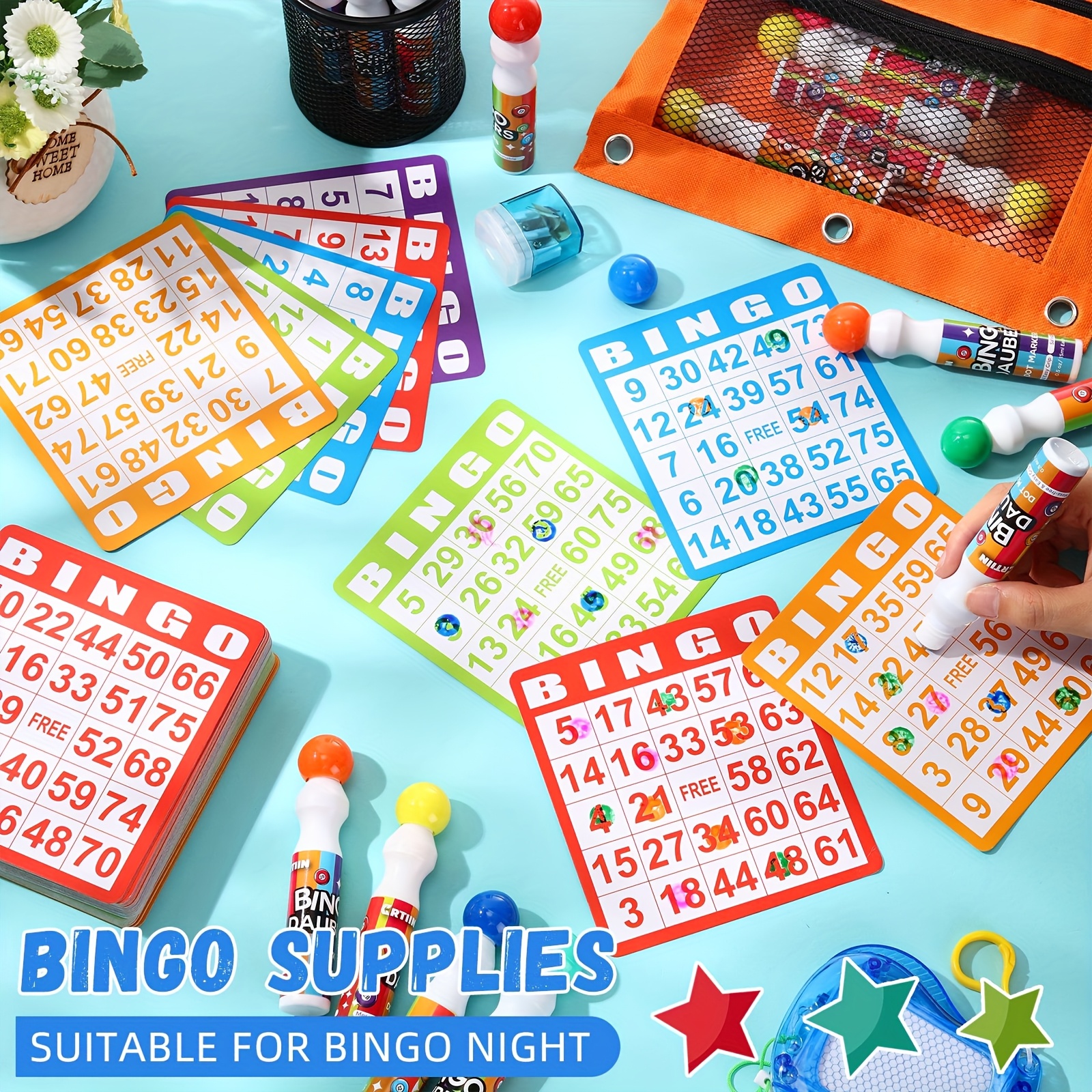 Set of 148 Bingo Game Cards in - Party Games Bingo recensie en prijs