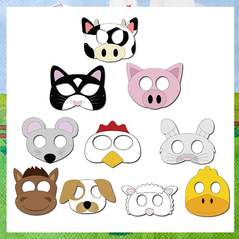 10PCS Farm Theme Cartoon Anima - Party Games No Supplies recensie en prijs