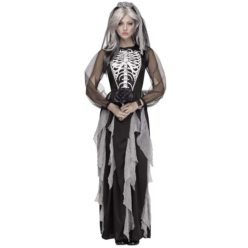 Adult Scary Skull Ghosts Bride - Zombie Party Games For Adults recensie en prijs