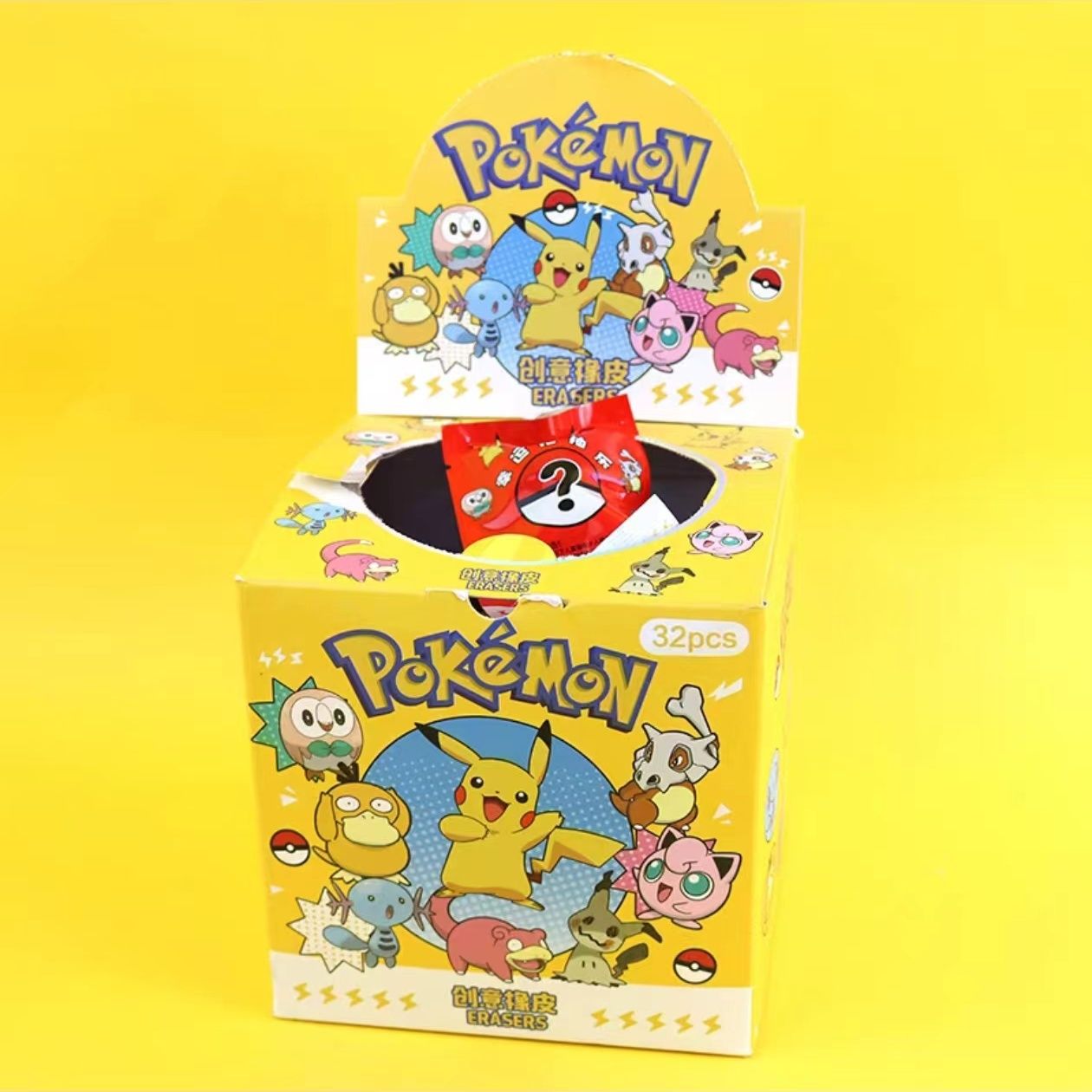 Pokemon Blind Bag Eraser Surpr - Party Games Cards recensie en prijs