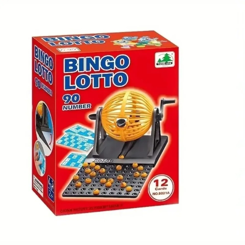 Deluxe Bingo Game Set with Cag - Party Games Bingo recensie en prijs