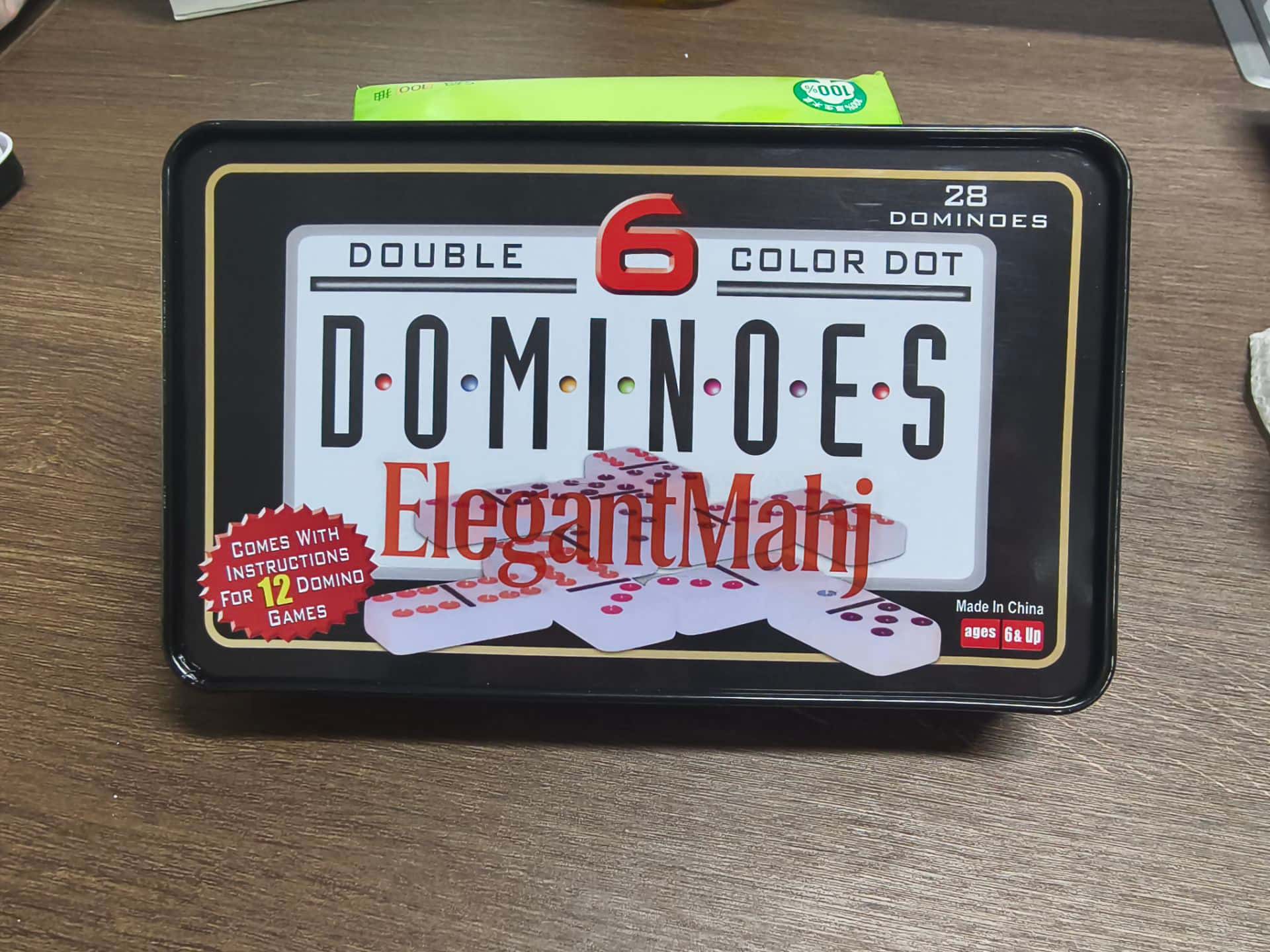 ElegantMahj Double Six Dominoe - Party Family Games recensie en prijs