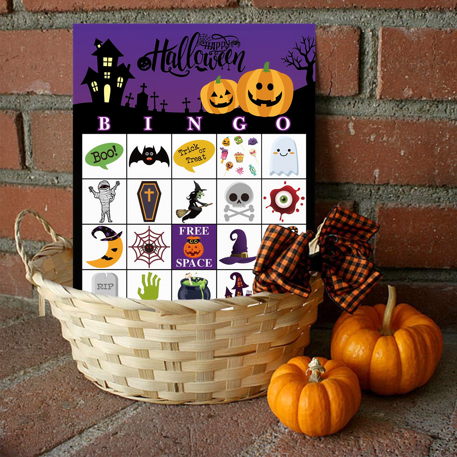 Halloween Bingo Party Table Ca - Party Games Bingo recensie en prijs