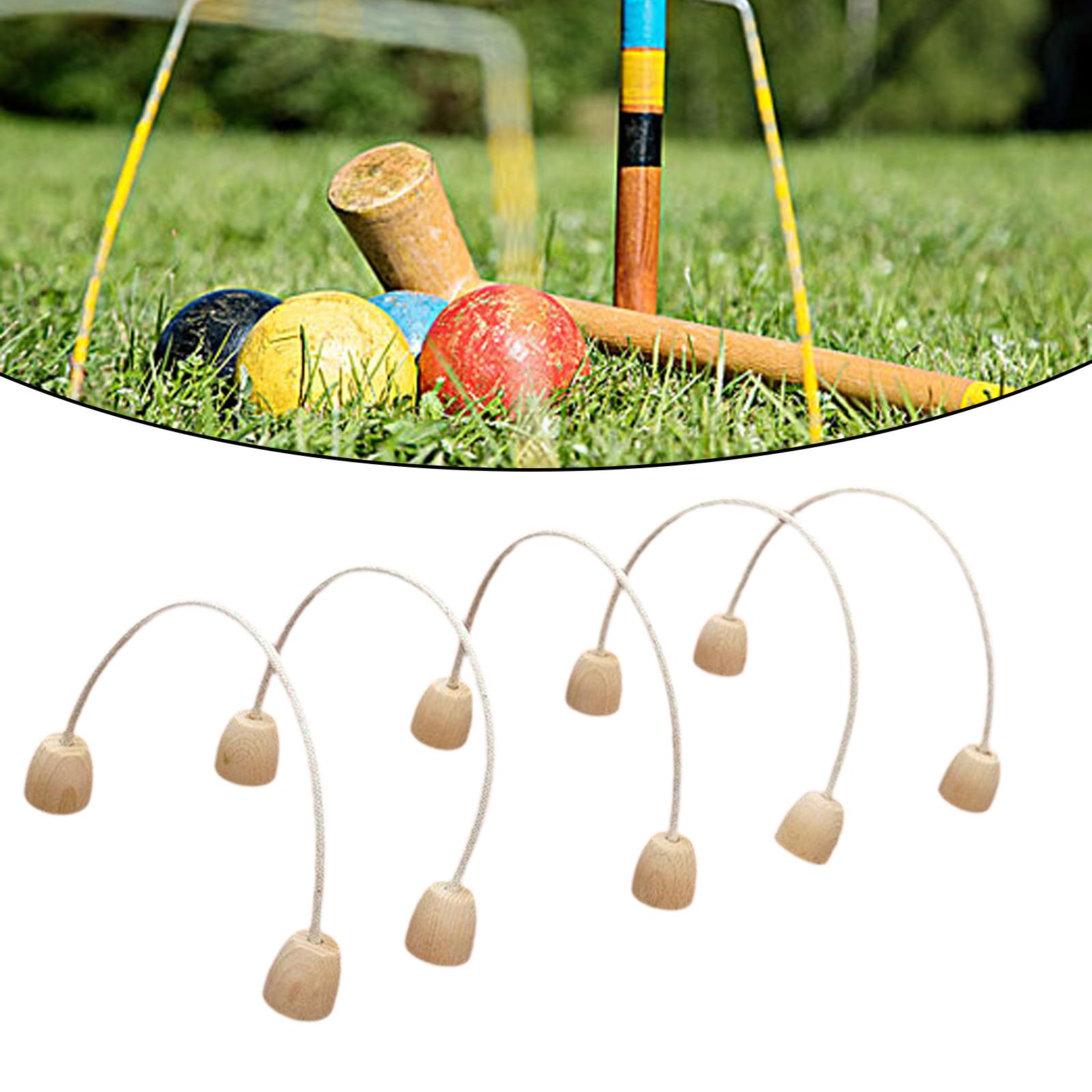 Wooden Croquet Hoops Outdoor G - Croquet Set Lawn recensie en prijs
