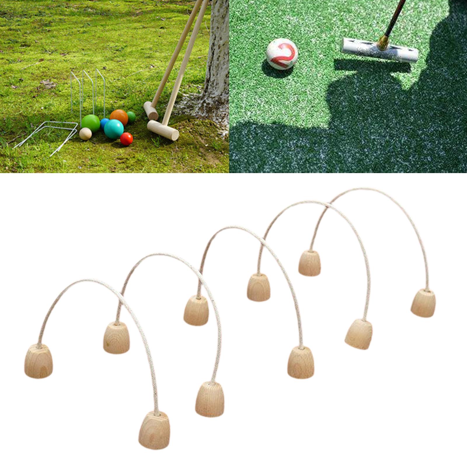 Wooden Croquet Hoops Outdoor G - Croquet Set Lawn recensie en prijs