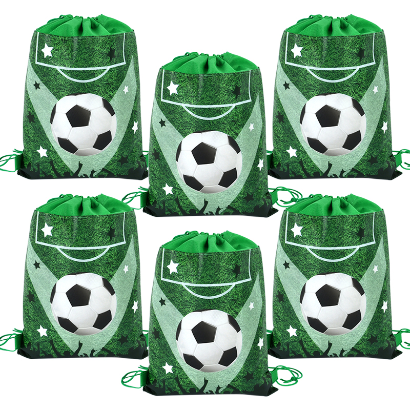 Soccer Party Non-woven Drawstr - Party Games No Supplies recensie en prijs
