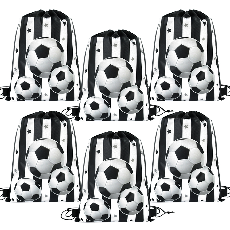 Soccer Party Non-woven Drawstr - Party Games No Supplies recensie en prijs