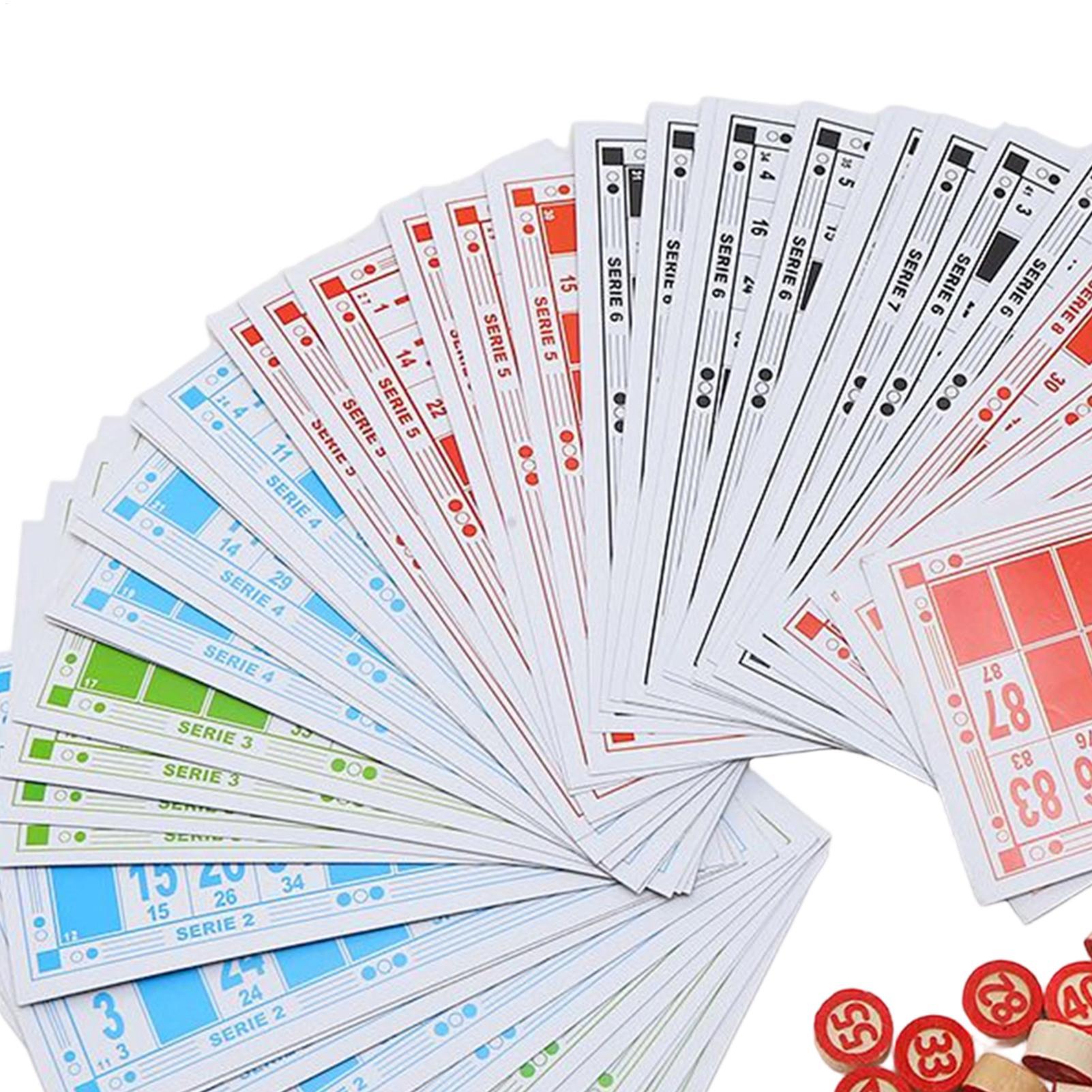 Bingo Set Wooden Funny Educati - Party Games Bingo recensie en prijs