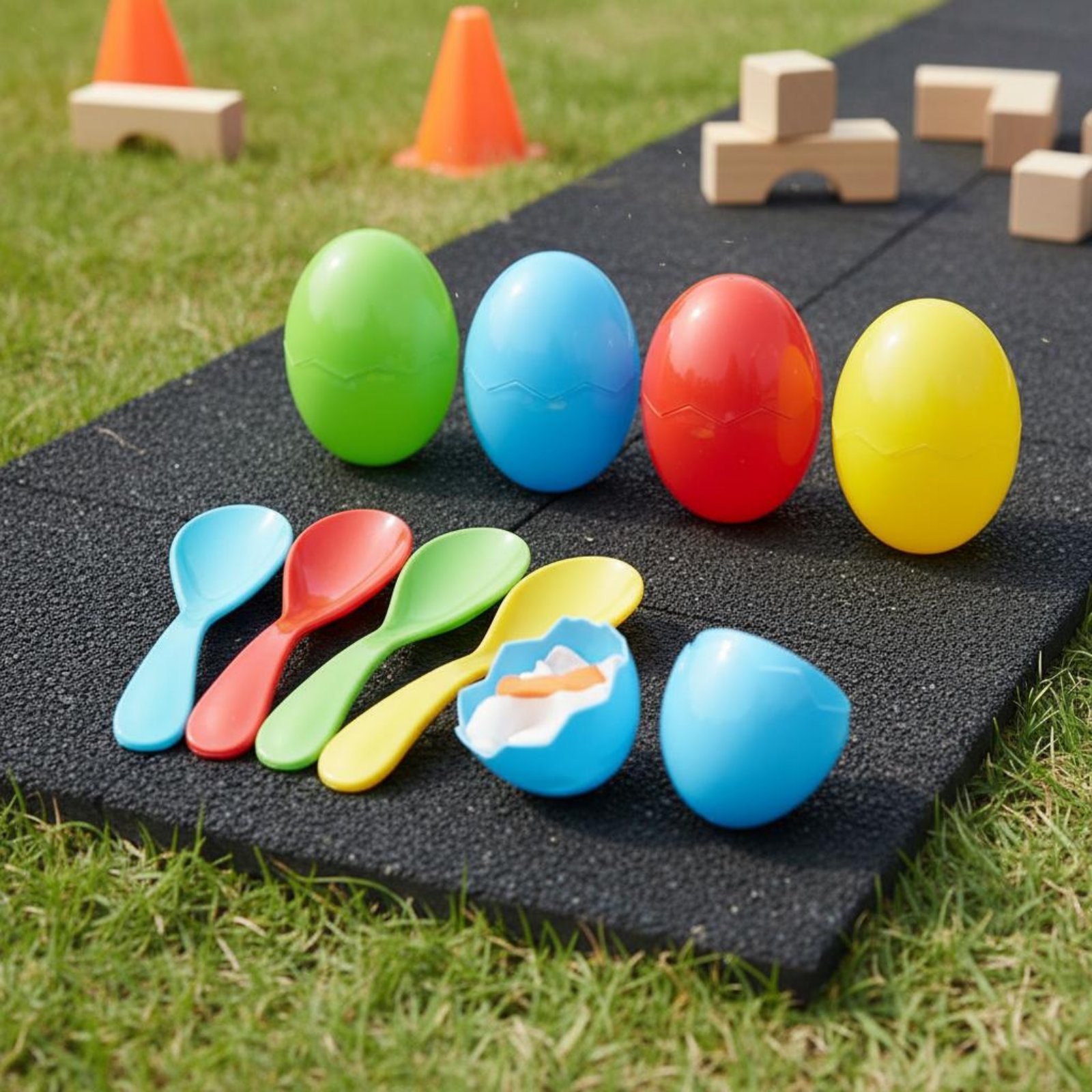 4 Sets Oval and Spoon Challeng - Party Family Games recensie en prijs