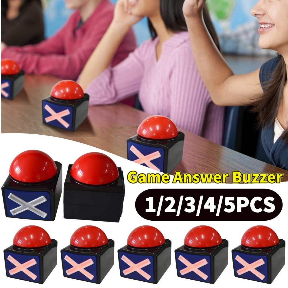 1-5Pcs Game Answer Buzzer Alar - Party Games Quiz For Adults recensie en prijs